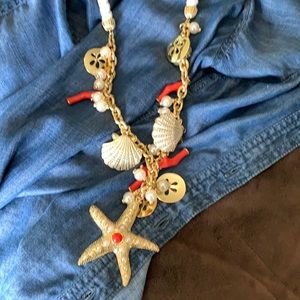 Lilly seashell necklace